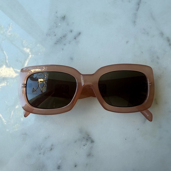Anthropologie Accessories - Anthropologie Pink Sunglasses